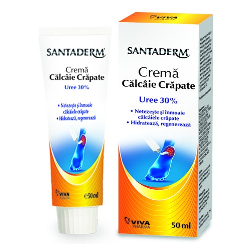 SANTADERM  - Crema calcaie crapate (50 ml) - VivaPharma